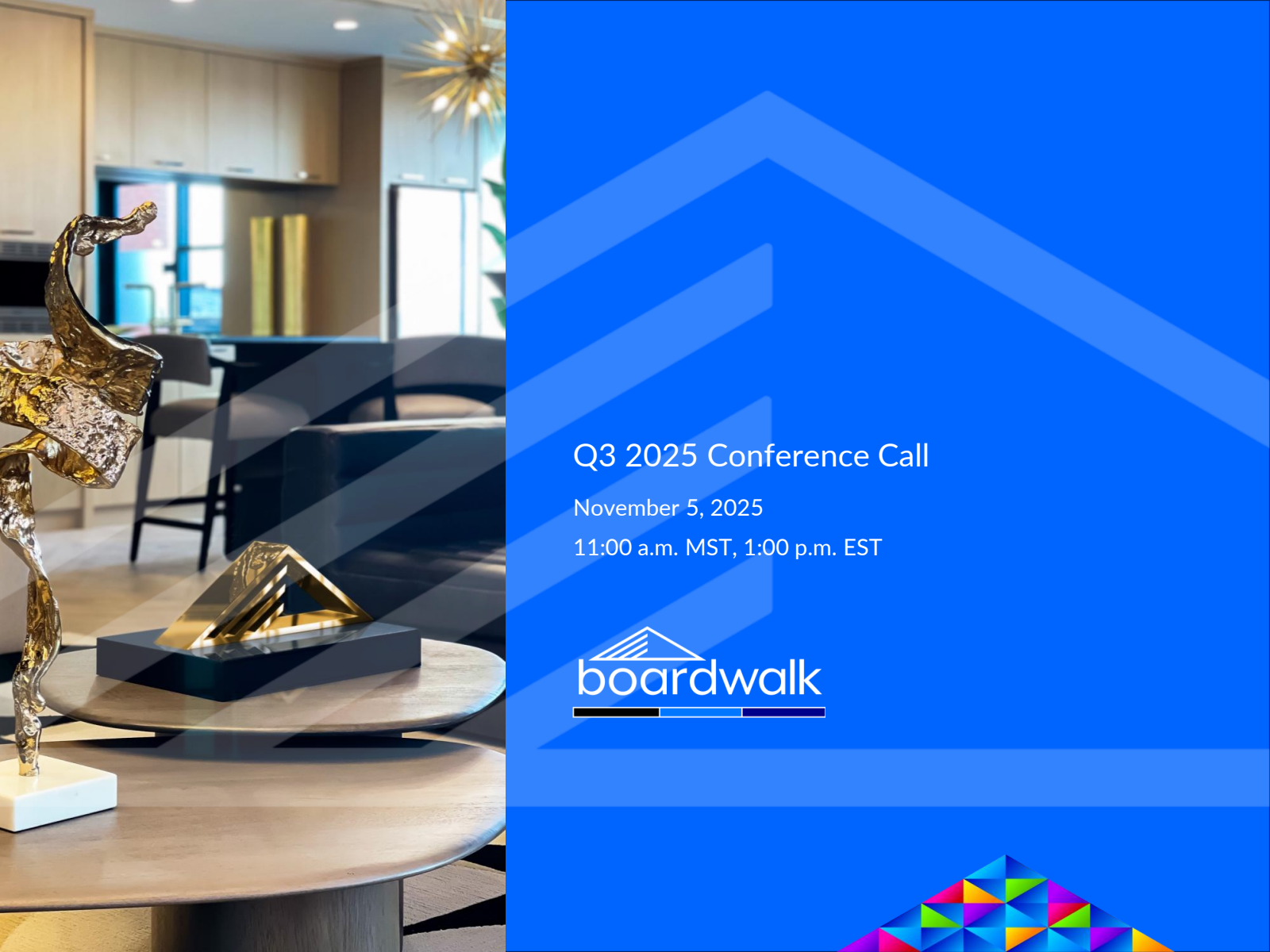 Boardwalk Real Estate Investment Trust's Q3 2025 Slide Deck