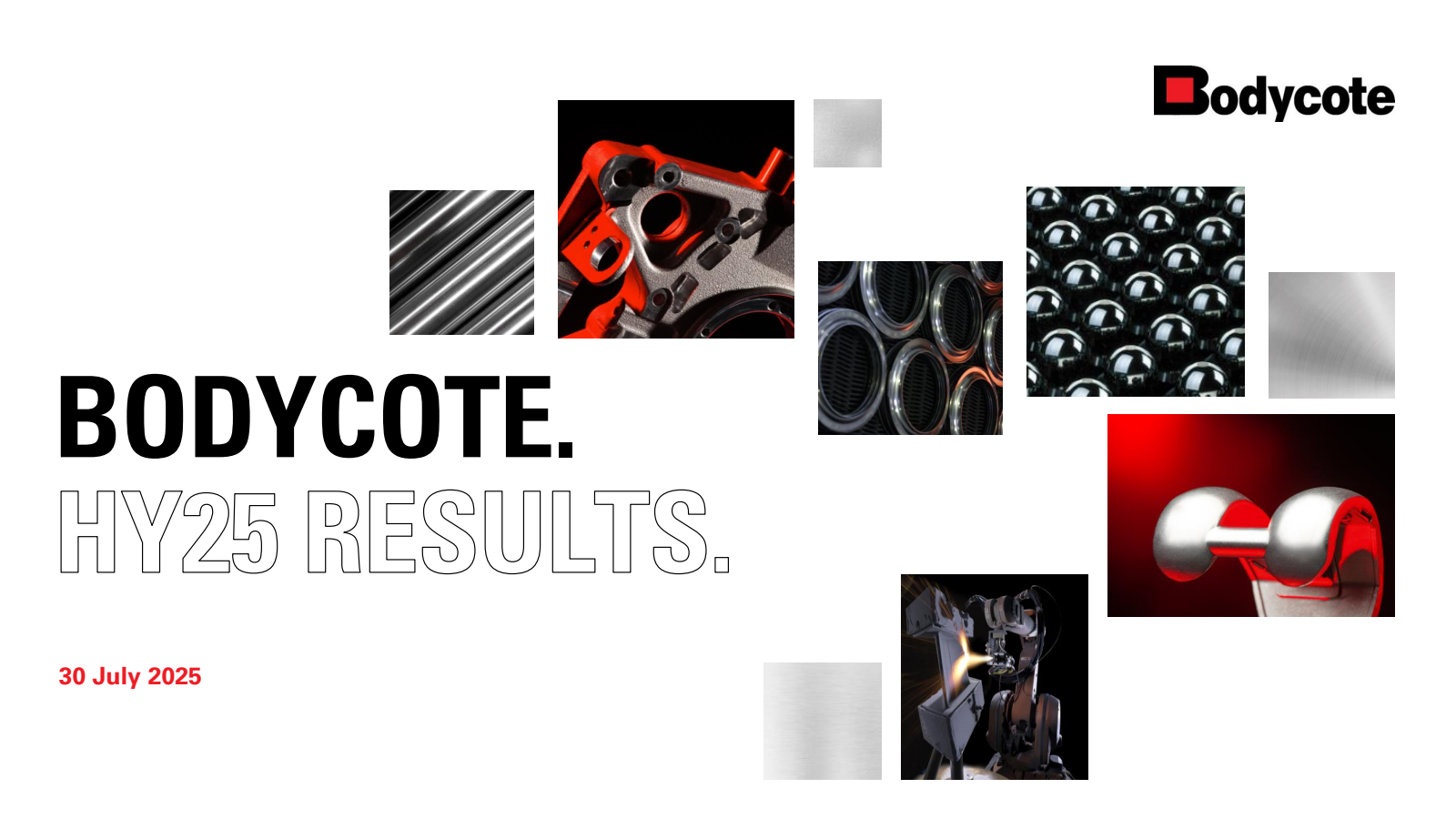 Bodycote's H1 2025 Slide Deck