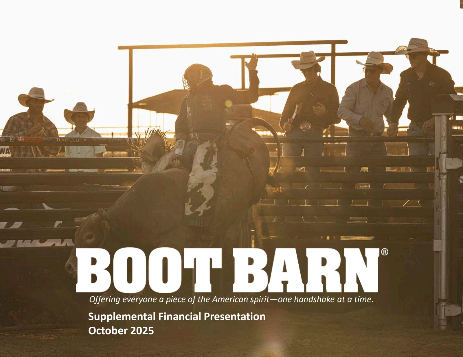 Boot Barn's Q2 2026 Slide Deck