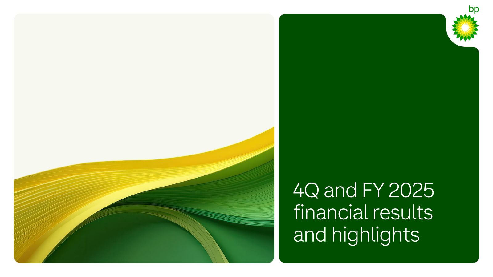 BP's Q4 2025 Slide Deck