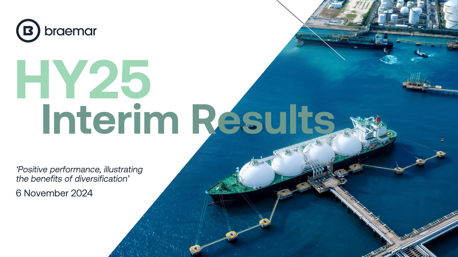 Braemar's H1 2025 Slide Deck
