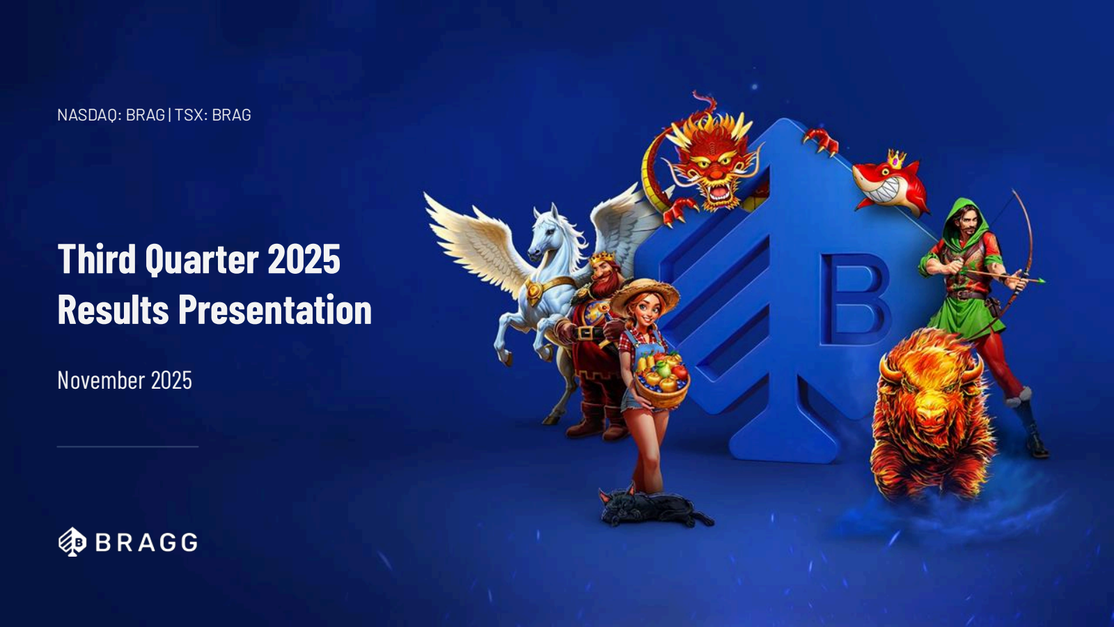 Bragg Gaming Group's Q3 2025 Slide Deck