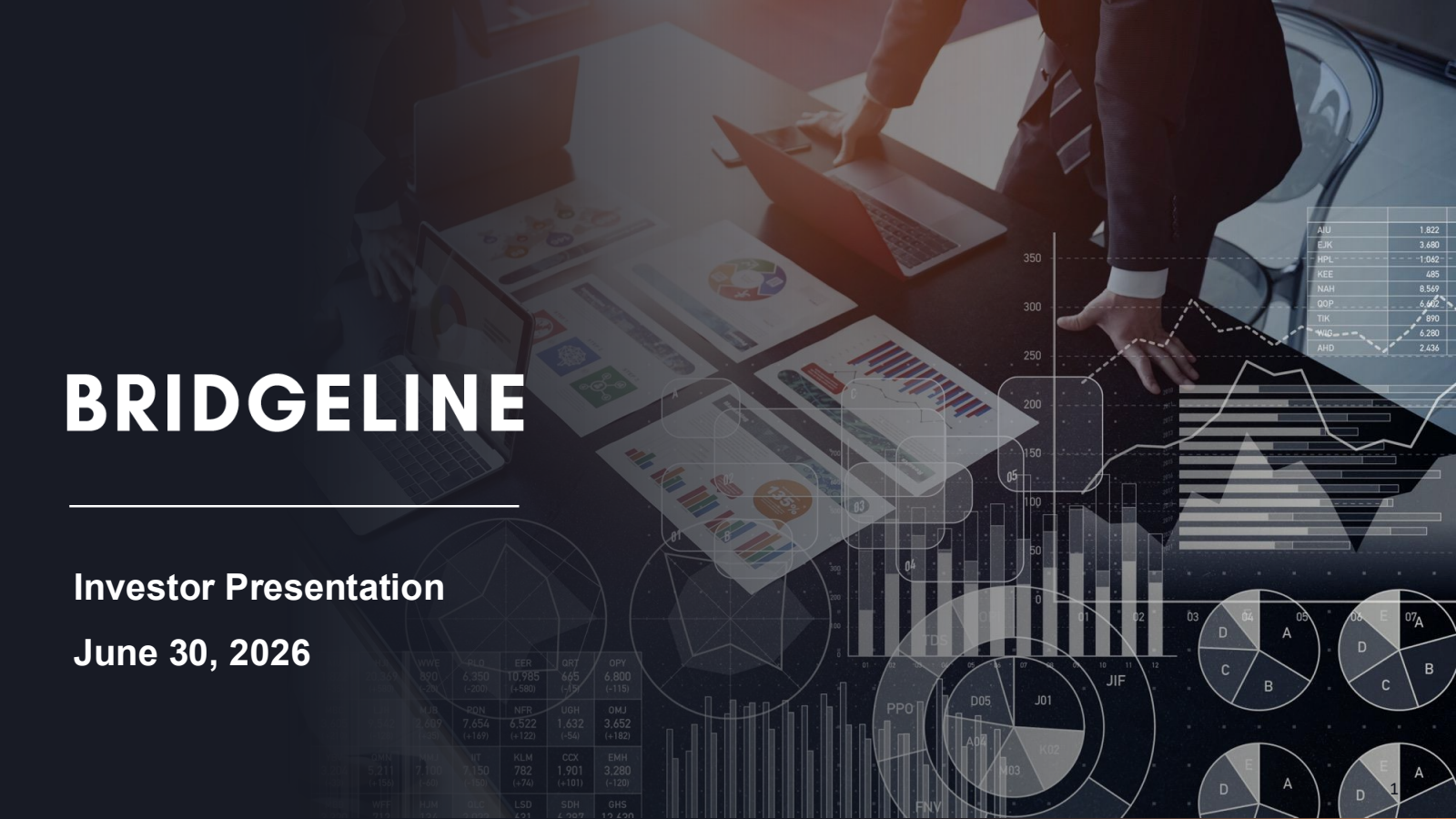Bridgeline Digital's Q3 2026 Slide Deck
