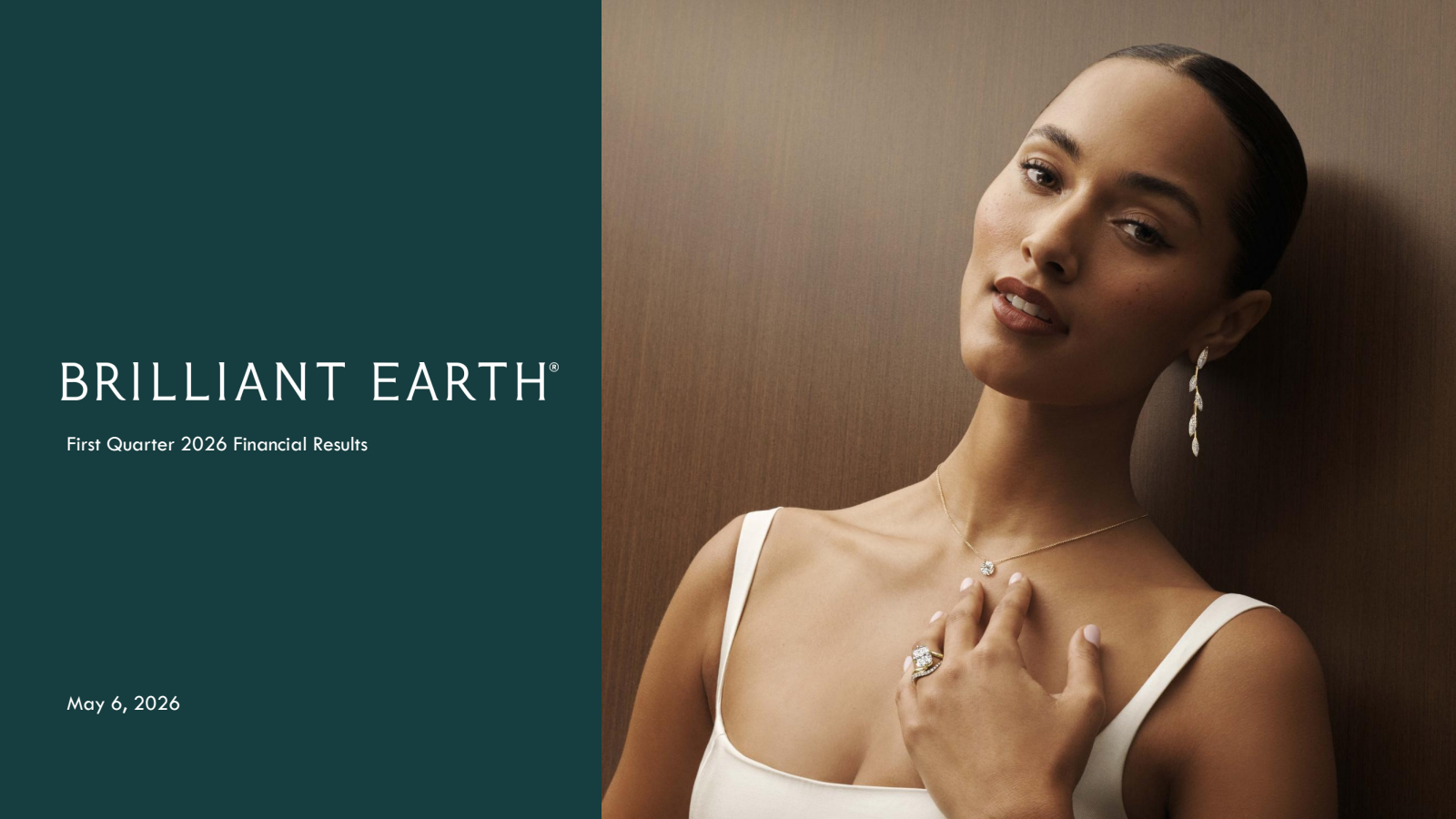 Brilliant Earth Group's Q1 2026 Slide Deck
