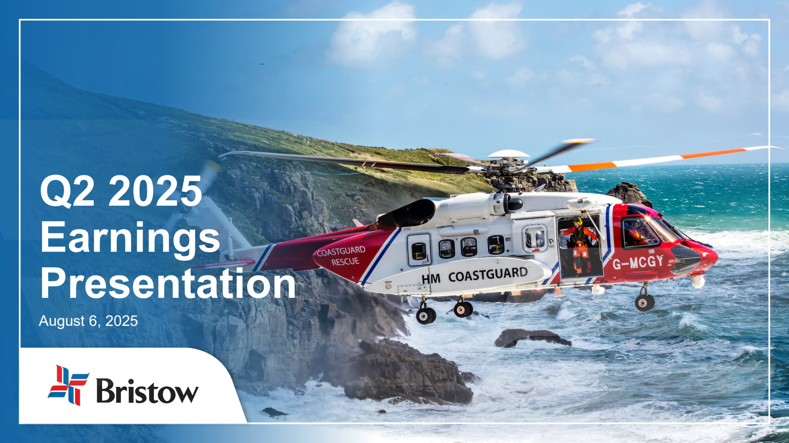 Bristow Group's Q2 2025 Slide Deck