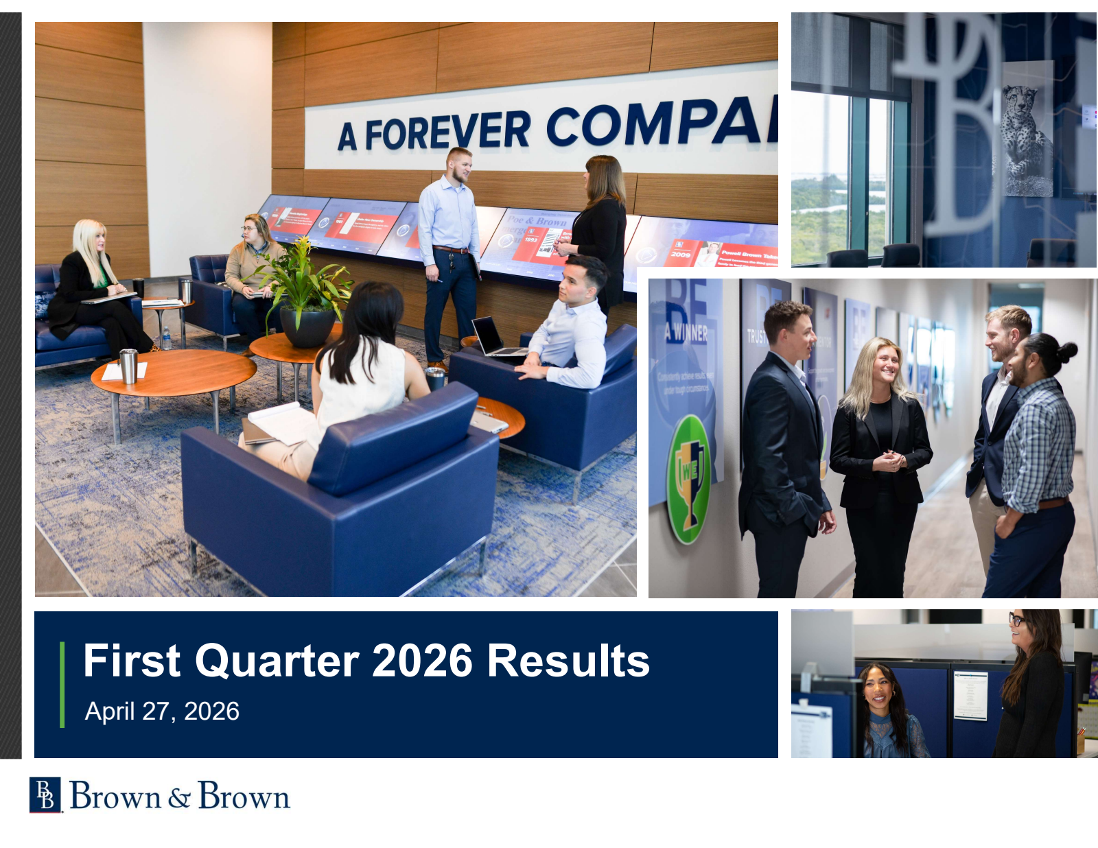 Brown & Brown's Q1 2026 Slide Deck