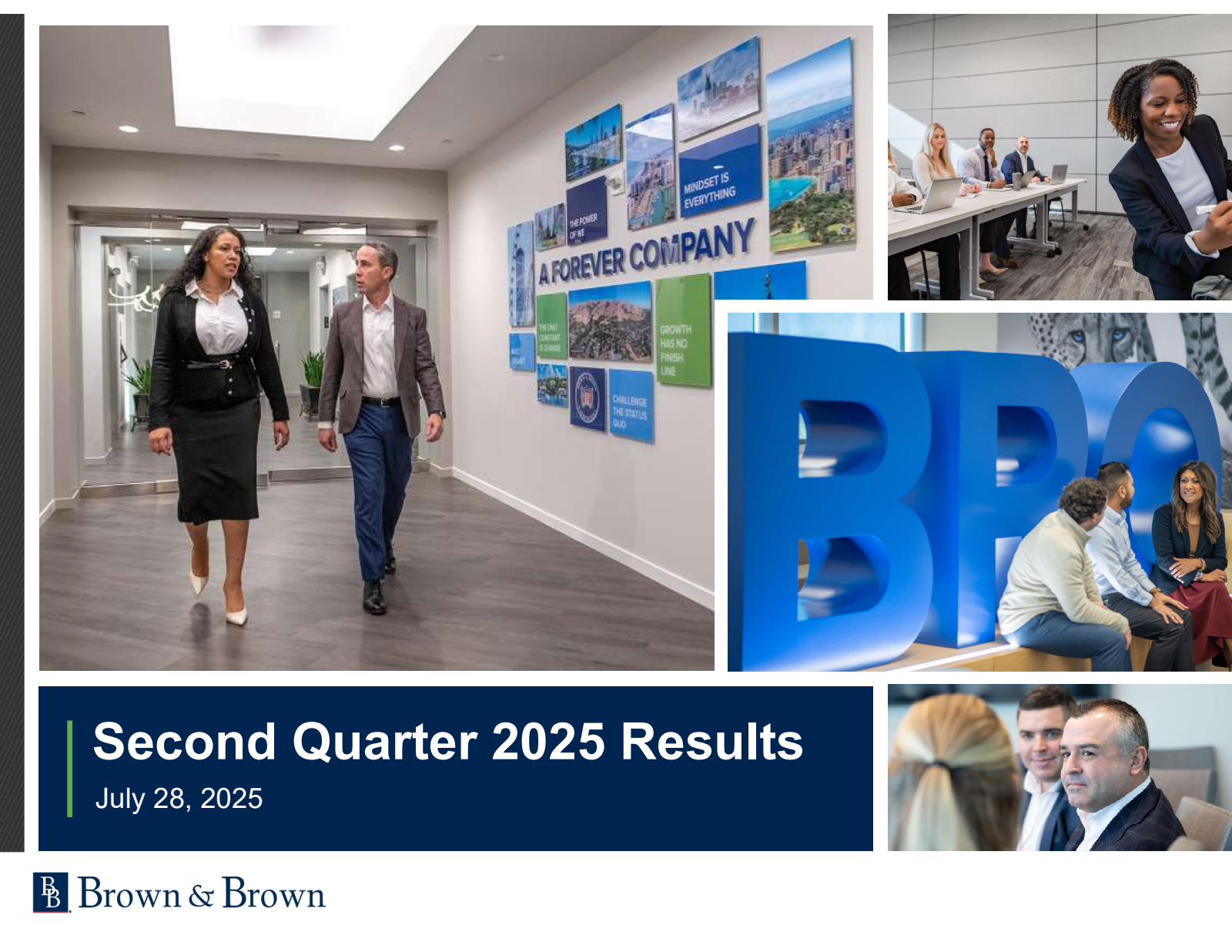 Brown & Brown's Q2 2025 Slide Deck