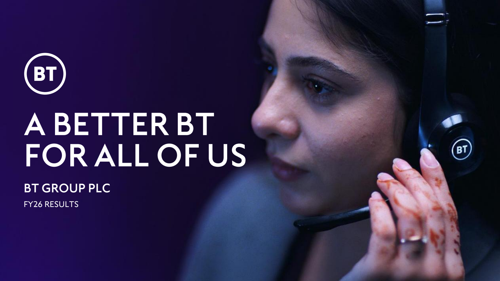 BT Group's H2 2026 Slide Deck