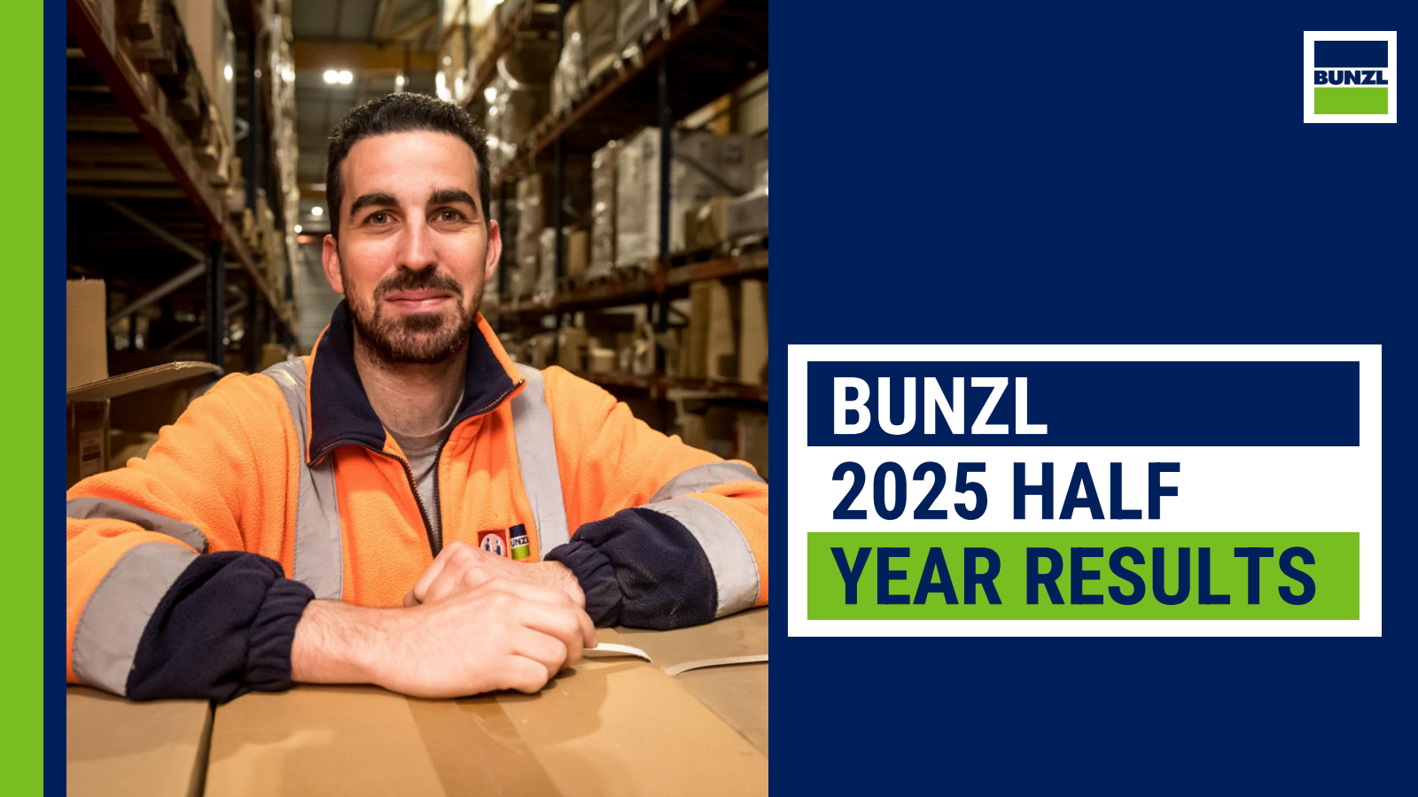 Bunzl's H1 2025 Slide Deck