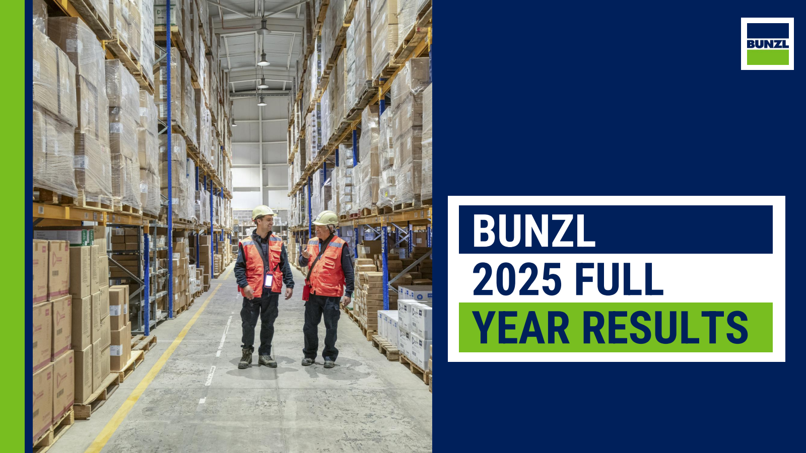 Bunzl's H2 2025 Slide Deck