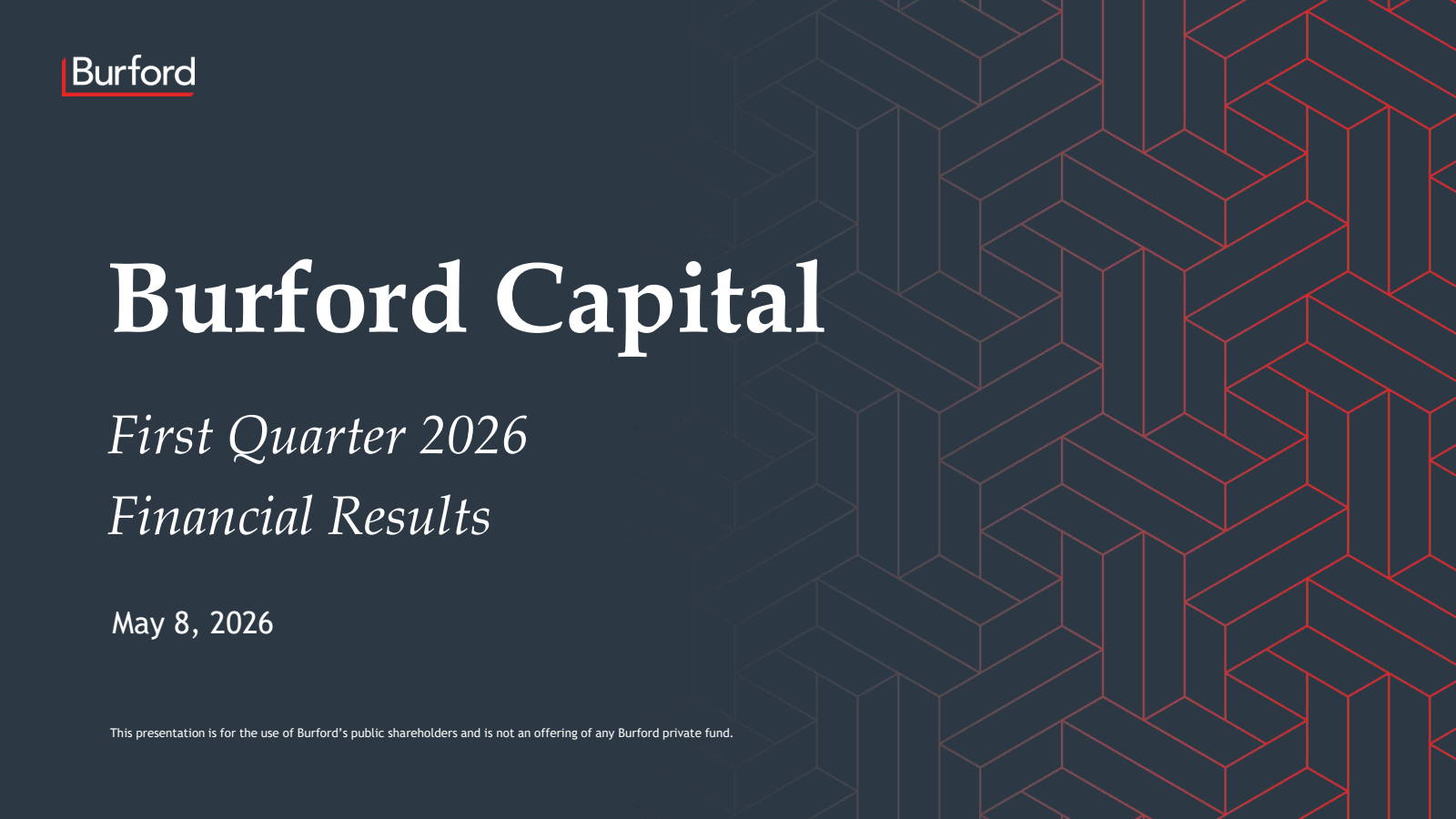 BUR Q1 2026 Earnings Report on 5/8/2026