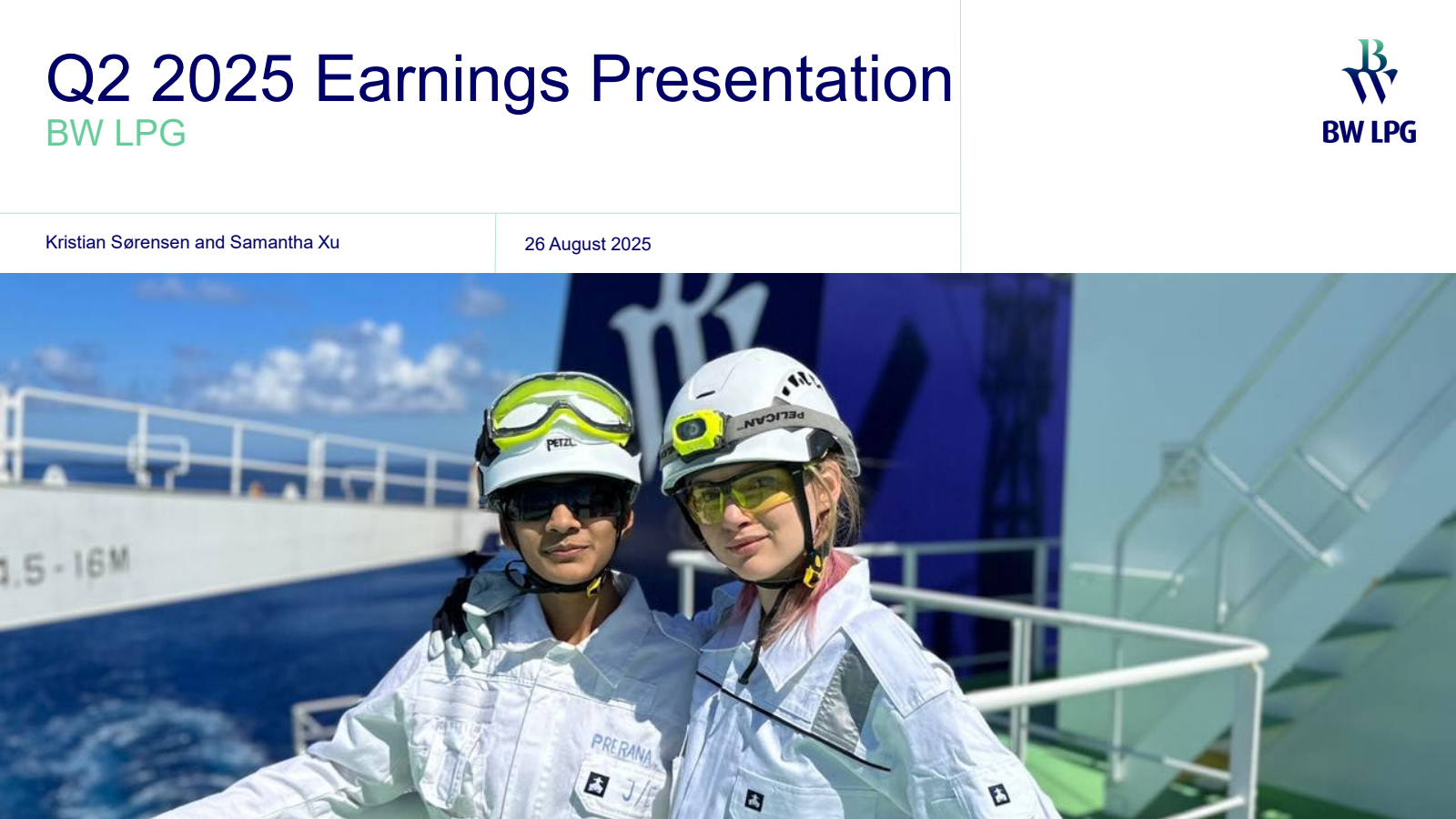 BW LPG's Q2 2025 Slide Deck
