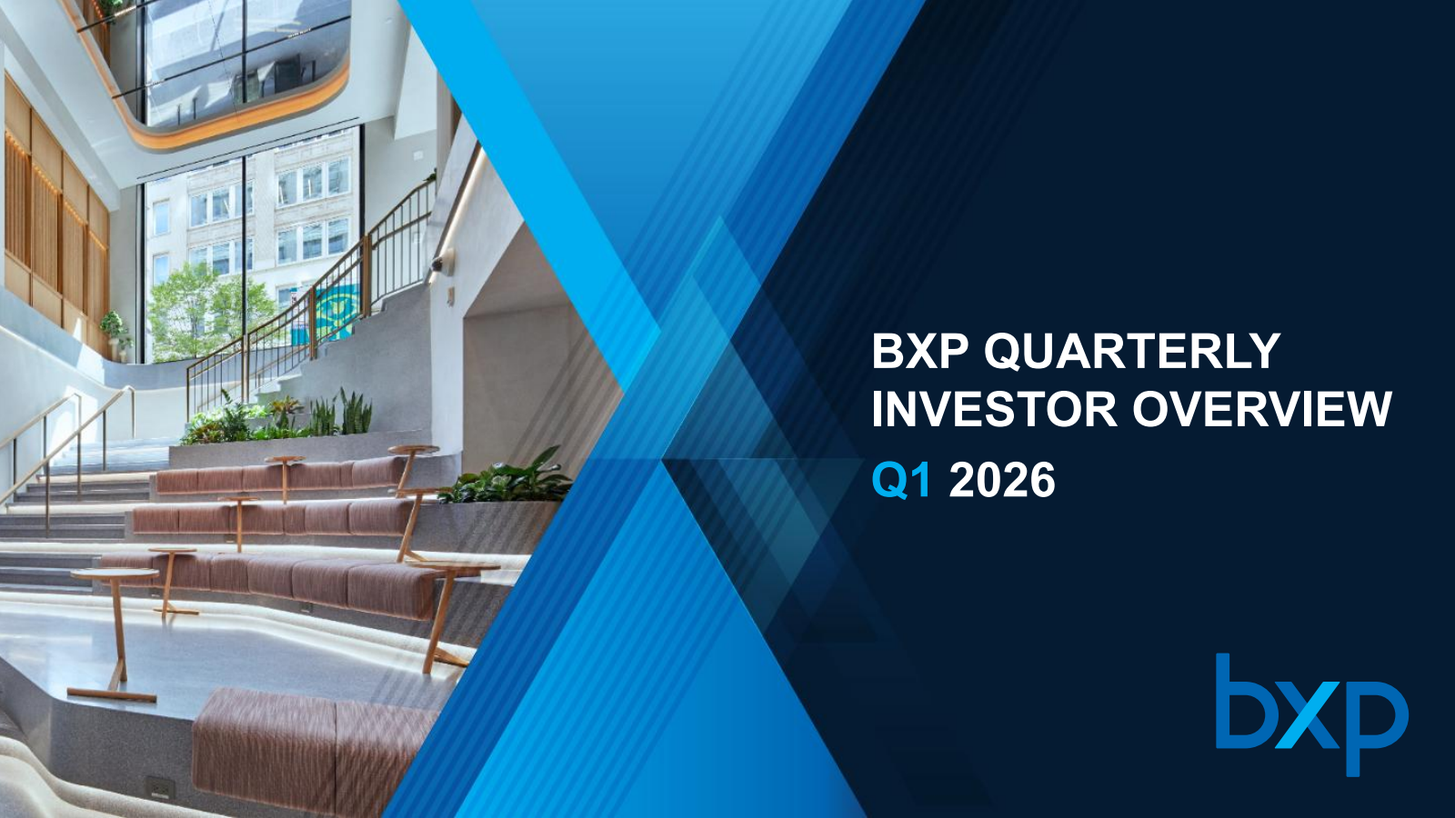 BXP's Q1 2026 Slide Deck