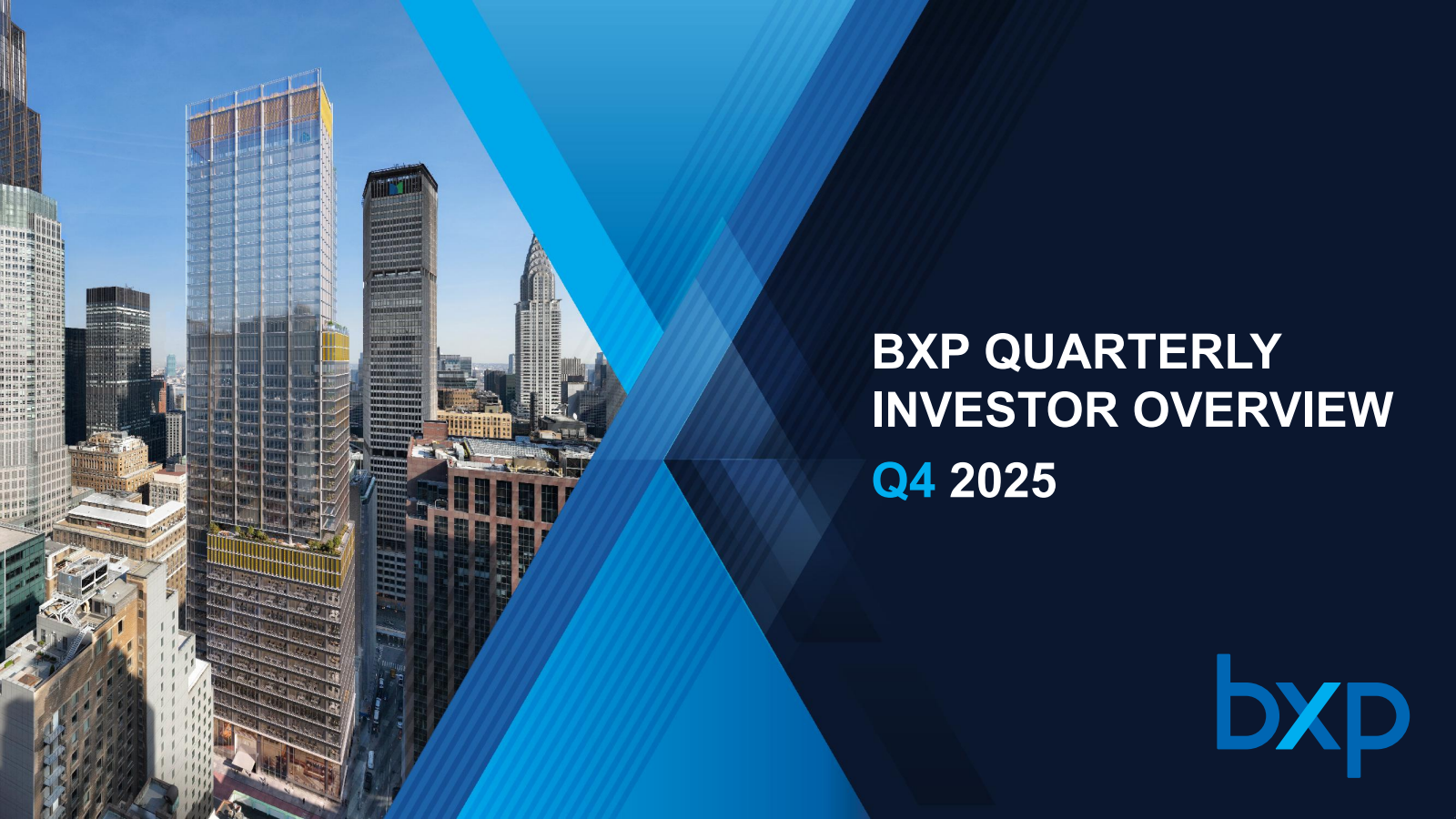 BXP Q4 2025 Earnings Report on 1/27/2026
