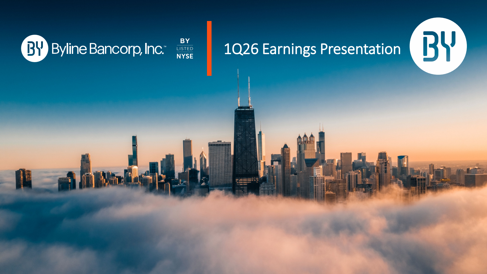 Byline Bancorp's Q1 2026 Slide Deck