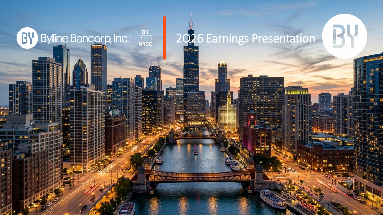 Byline Bancorp's Q2 2026 Slide Deck