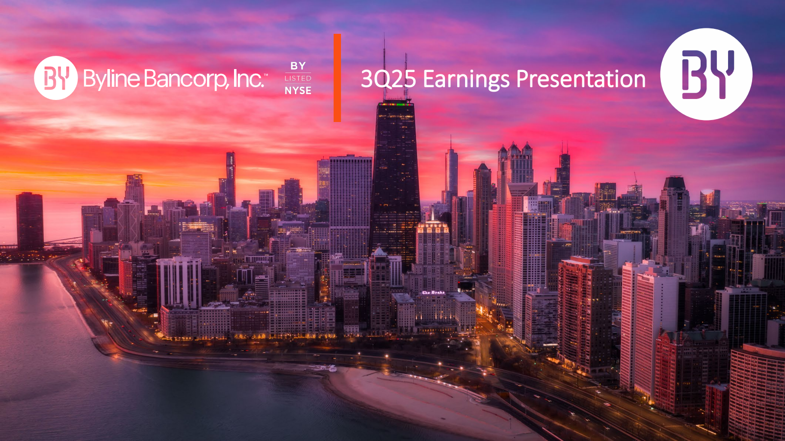 Byline Bancorp's Q3 2025 Slide Deck