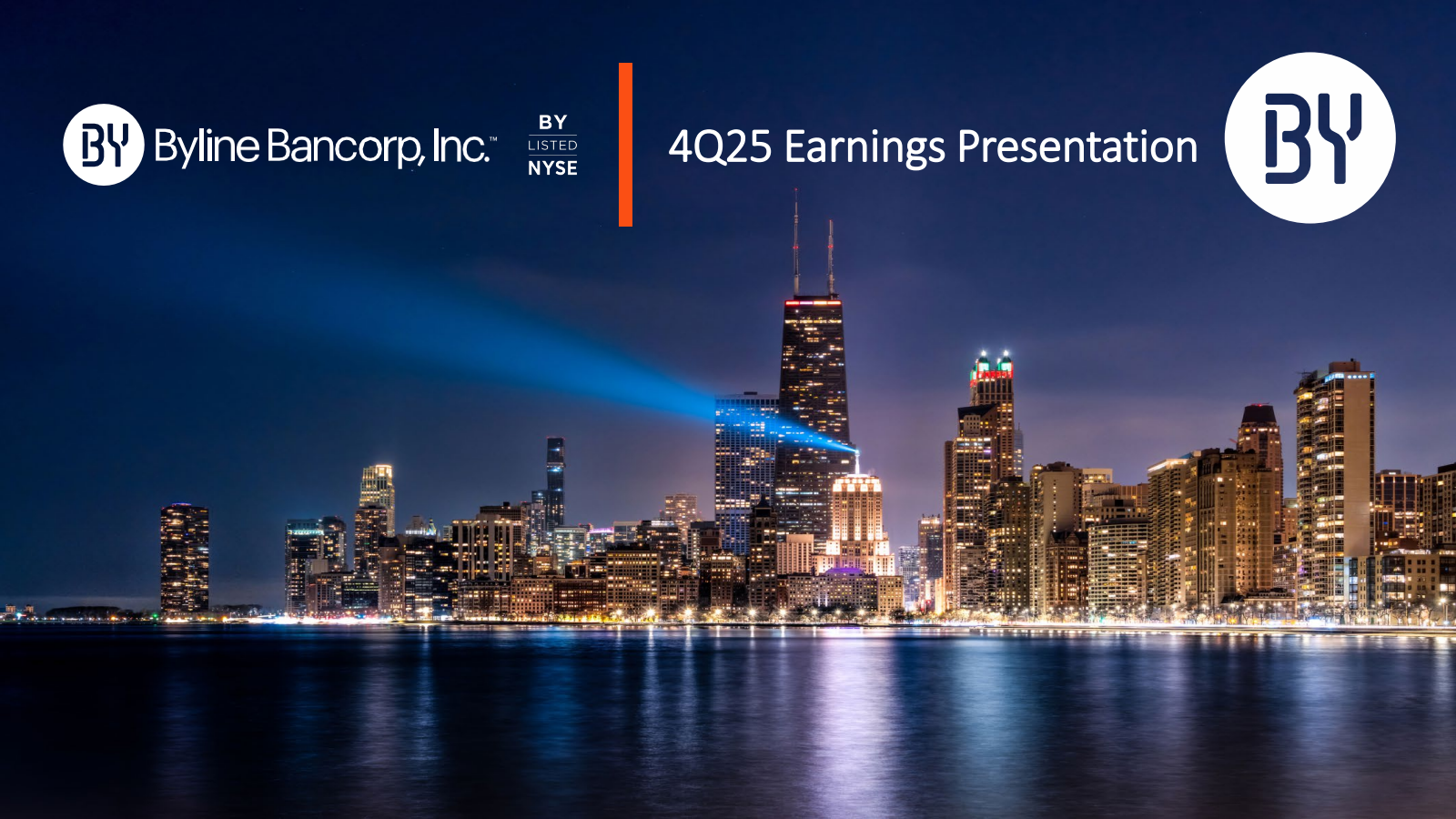 Byline Bancorp's Q4 2025 Slide Deck