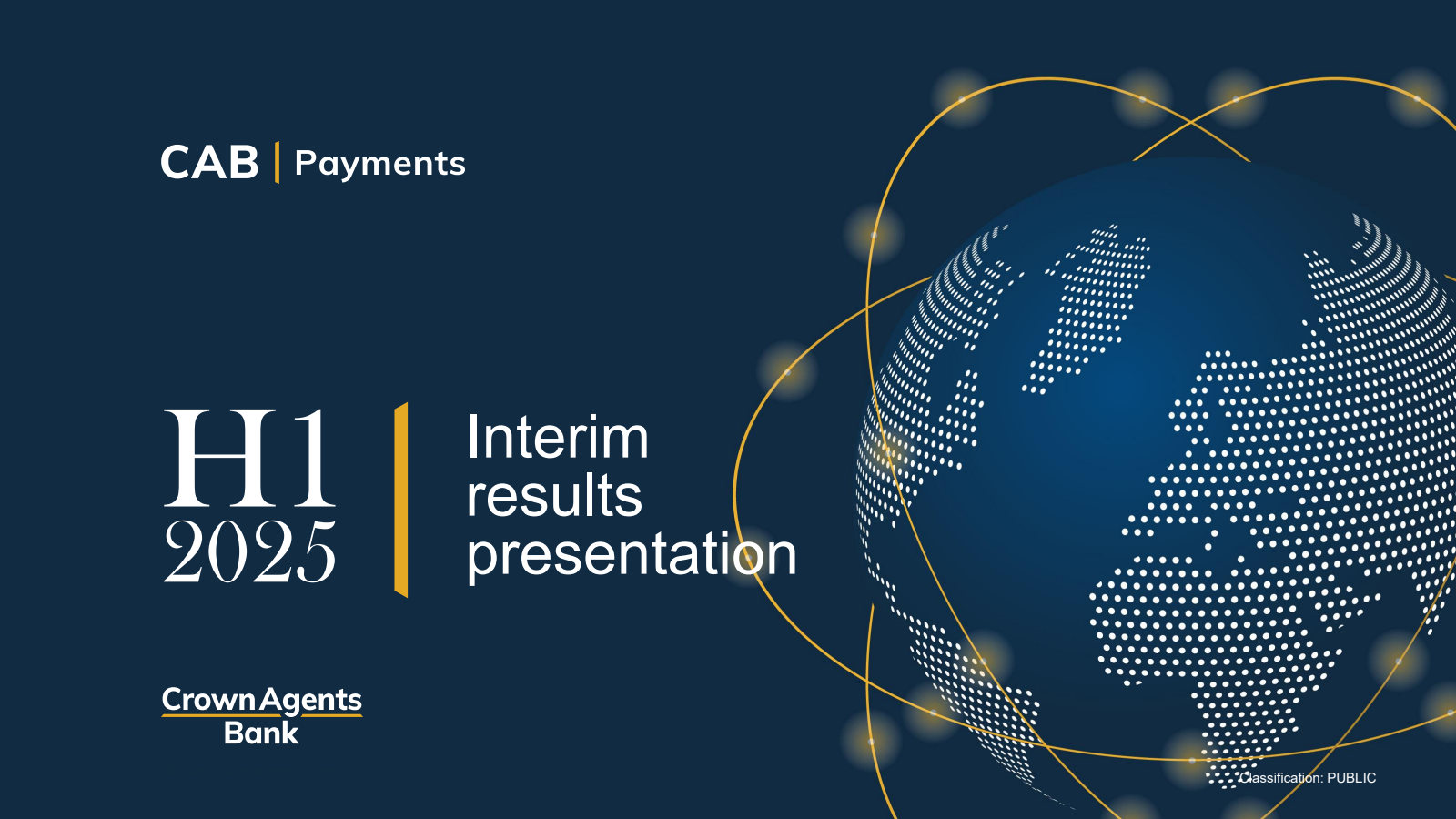 CAB Payments' H1 2025 Slide Deck