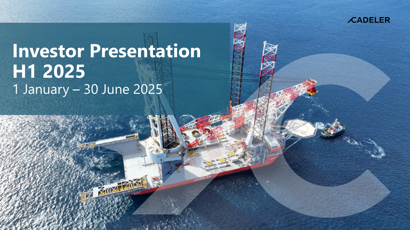 Cadeler A/S's H1 2025 Slide Deck