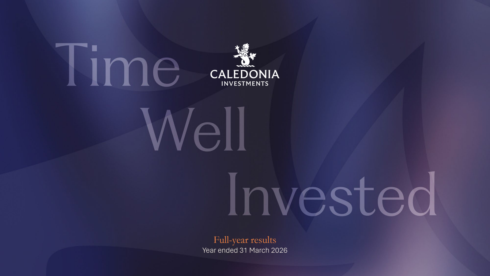 Caledonia Investments' H2 2026 Slide Deck