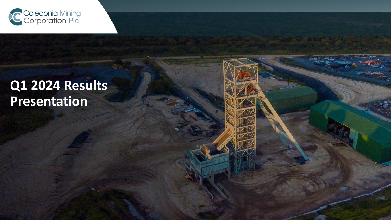 Caledonia Mining's Q1 2024 Slide Deck
