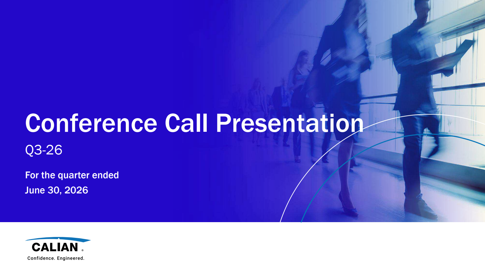 Calian Group's Q3 2026 Slide Deck