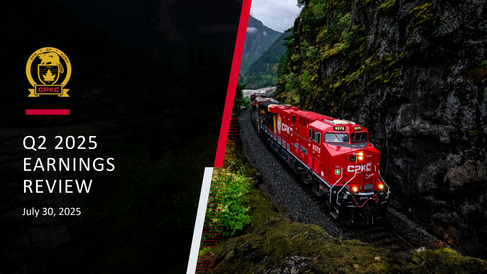 Canadian Pacific Kansas City's Q2 2025 Slide Deck