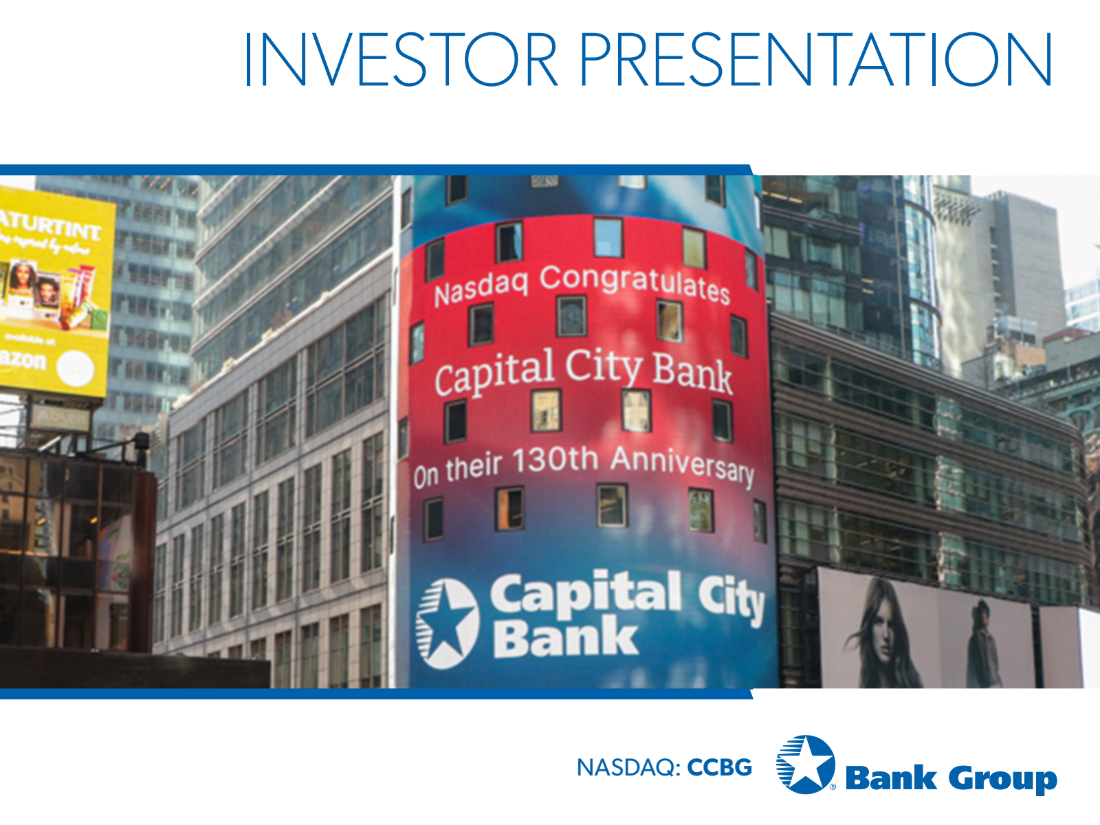 Capital City Bank Group's Q1 2025 Slide Deck