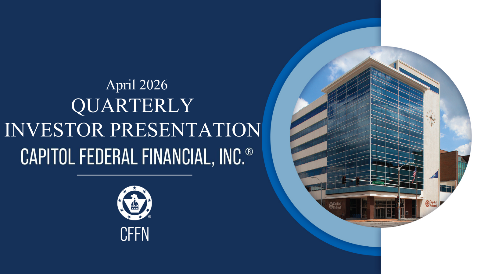Capitol Federal Financial's Q2 2026 Slide Deck