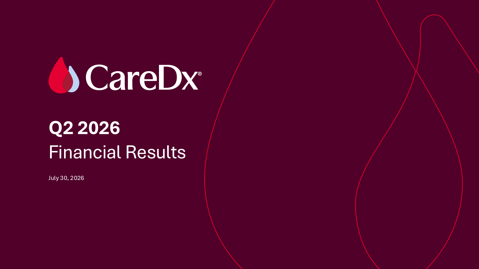 CareDx's Q2 2026 Slide Deck