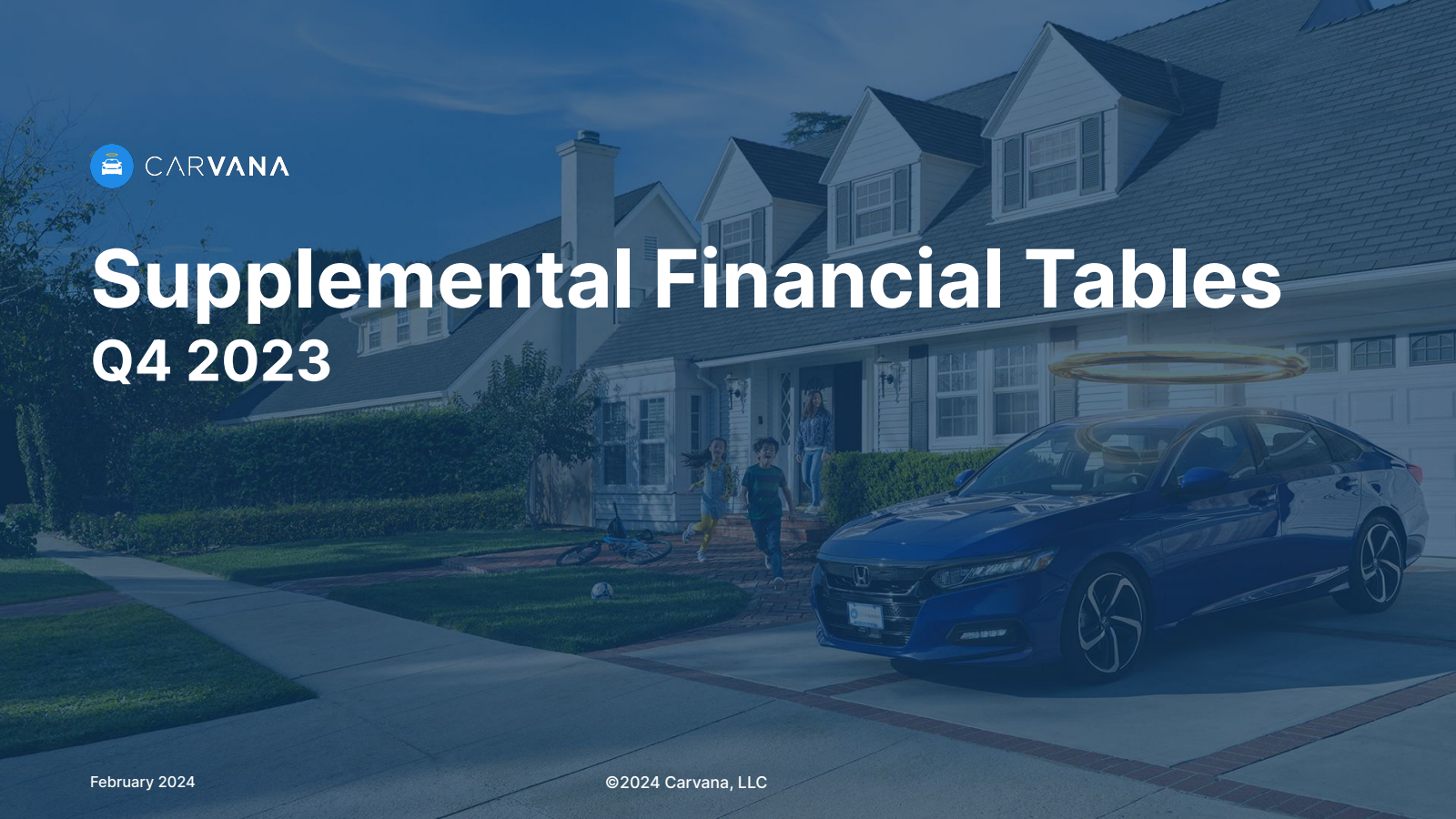 Carvana's Q4 2023 Slide Deck