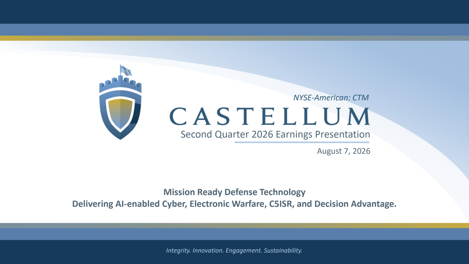 Castellum's Q2 2026 Slide Deck