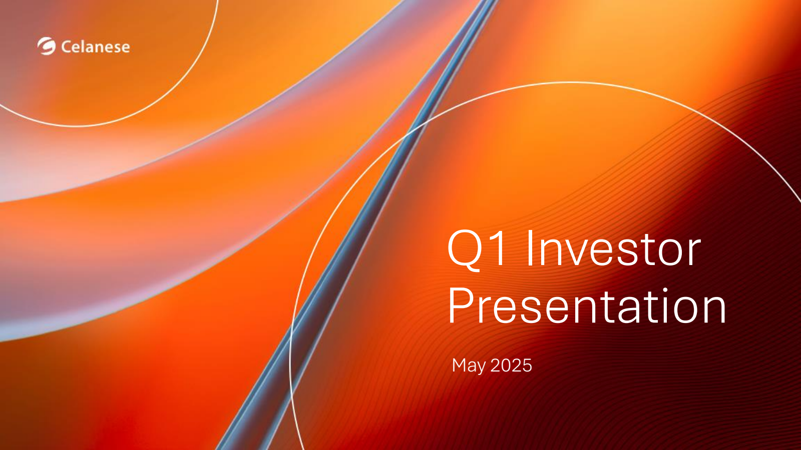 Celanese's Q1 2025 Slide Deck