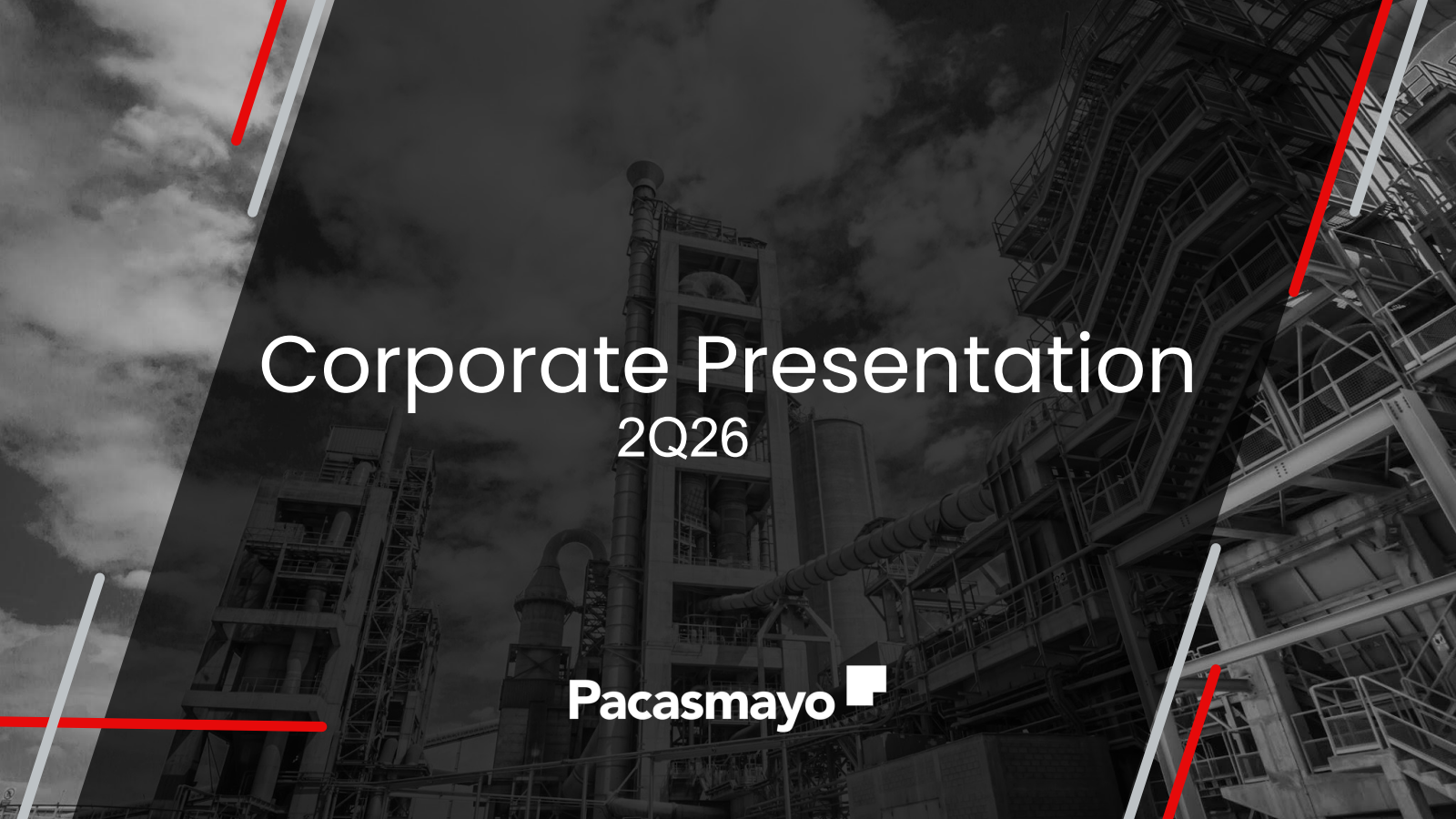 Cementos Pacasmayo S.A.A.'s Q2 2026 Slide Deck