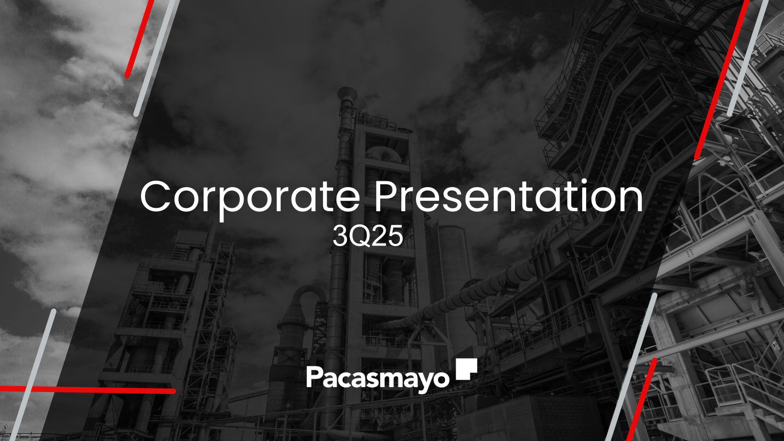Cementos Pacasmayo S.A.A.'s Q3 2025 Slide Deck