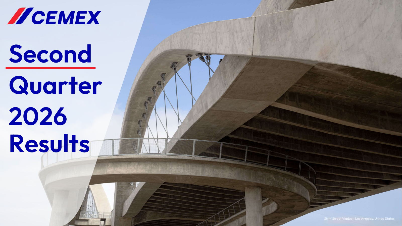 Cemex's Q2 2026 Slide Deck