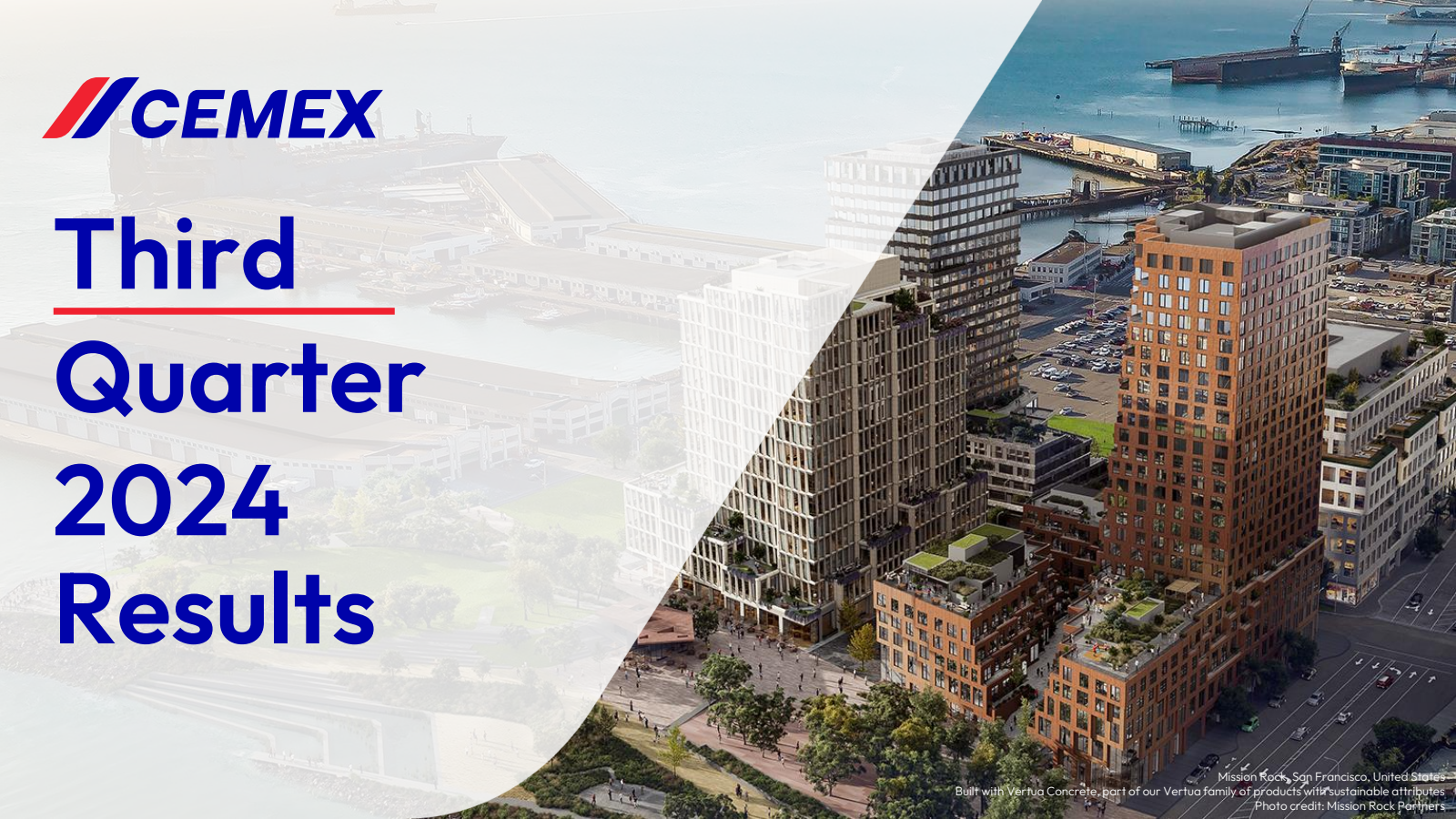 Cemex's Q3 2024 Slide Deck