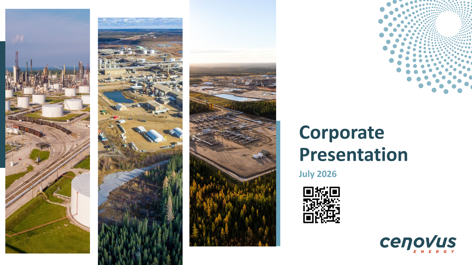 Cenovus Energy's Q2 2026 Slide Deck