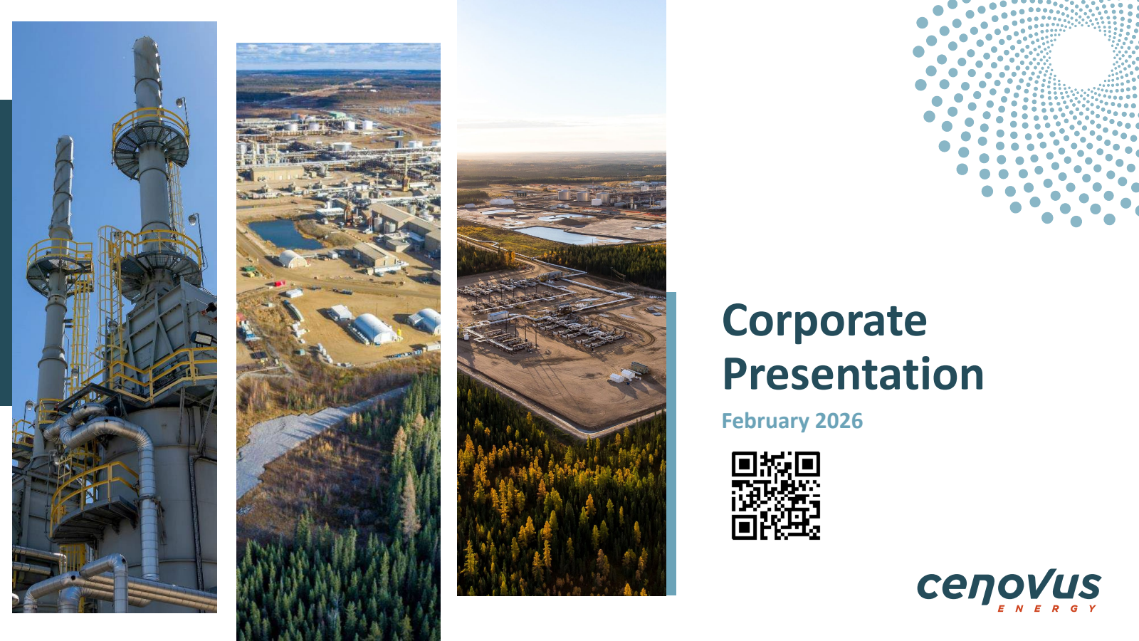 Cenovus Energy's Q4 2025 Slide Deck