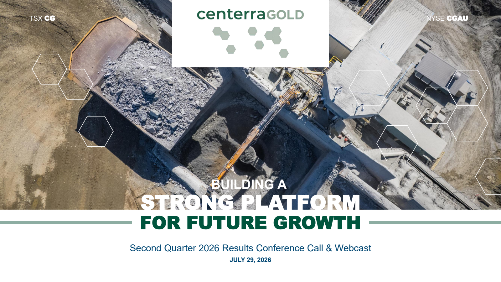 Centerra Gold's Q2 2026 Slide Deck