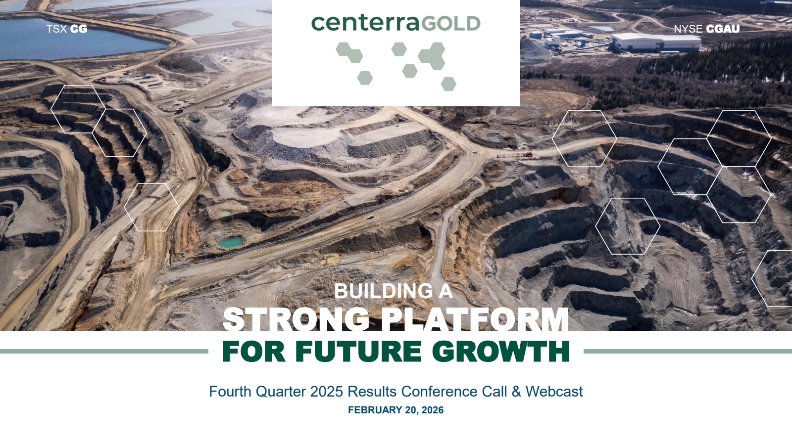 Centerra Gold's Q4 2025 Slide Deck