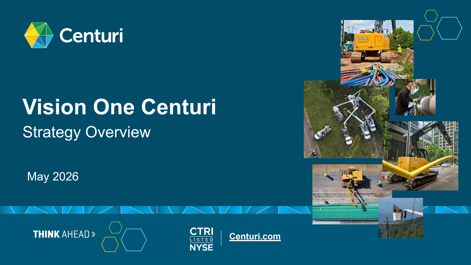 Centuri's Q1 2026 Slide Deck