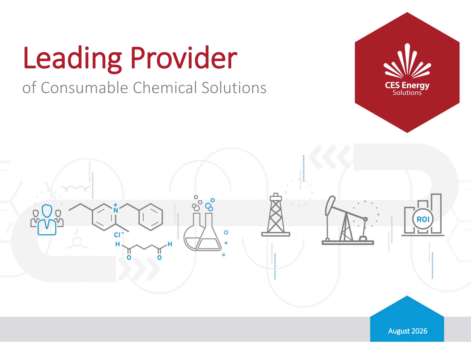 CES Energy Solutions' Q2 2026 Slide Deck