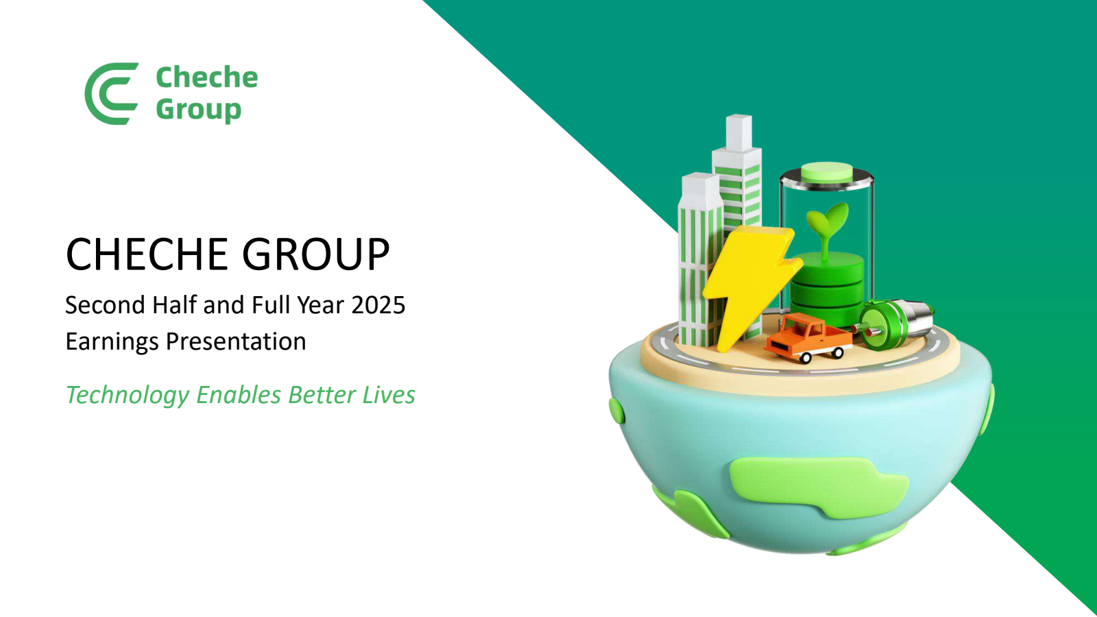 Cheche Group's H2 2025 Slide Deck