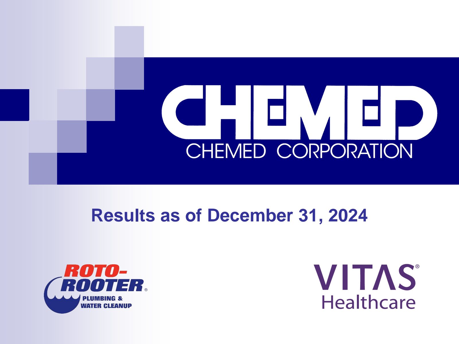 Chemed's Q4 2024 Slide Deck