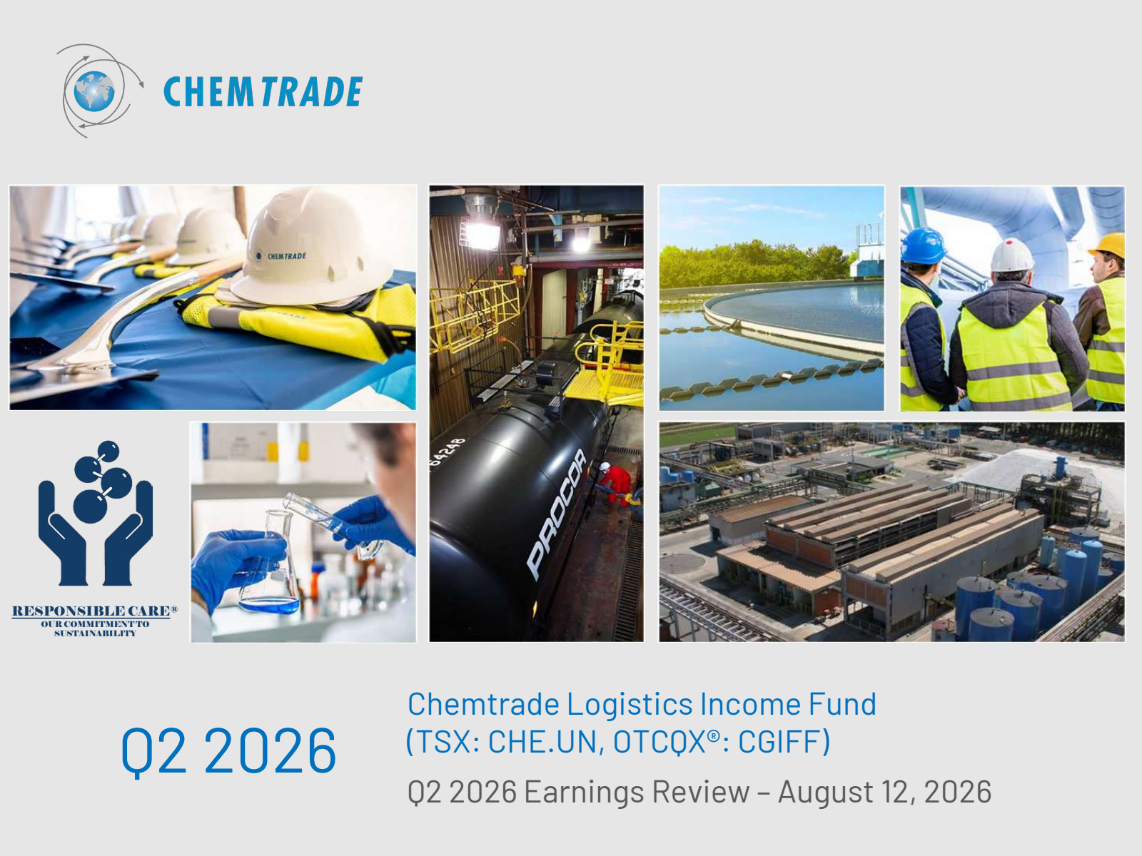 Chemtrade Logistics Income Fund's Q2 2026 Slide Deck
