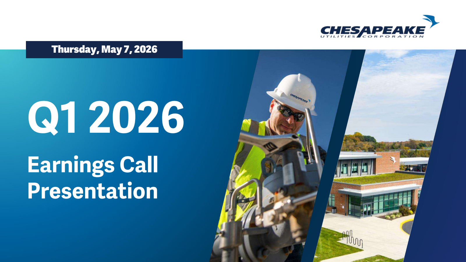 Chesapeake Utilities' Q1 2026 Slide Deck