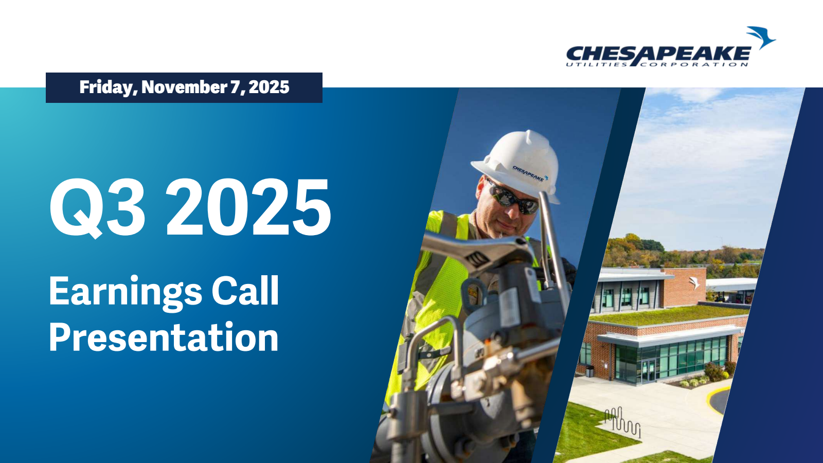 Chesapeake Utilities' Q3 2025 Slide Deck