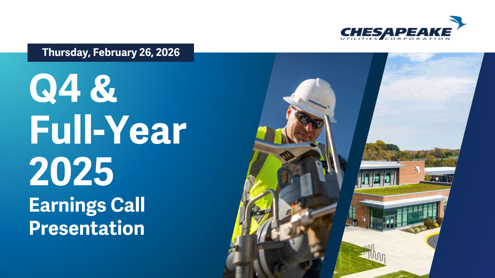 Chesapeake Utilities' Q4 2025 Slide Deck